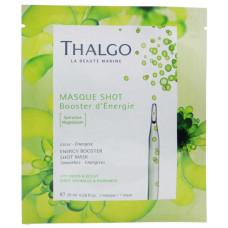 Thalgo Energy Booster Shot Mask, енергетична стимулювальна маска для обличчя еко-спіруліна, 1*20