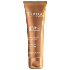 Thalgo Age Defence Sun Screen Cream SPF 30, сонцезахисний крем проти старіння шкіри, 50 мл