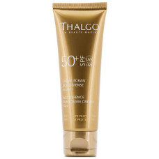 Thalgo Age Defence Sun Screen Cream SPF 50+, сонцезахисний крем проти старіння шкіри, 50 мл