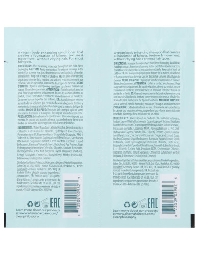 Alterna My Hair My Canvas More to Love Bodifying Duo Packettess Shampoo + Conditioner, набор для укрепления волос, 2x7,4 мл