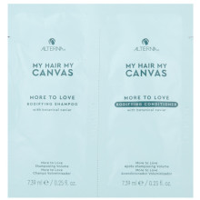 Alterna My Hair My Canvas More to Love Bodifying Duo Packettess Shampoo + Conditioner, набор для укрепления волос, 2x7,4 мл