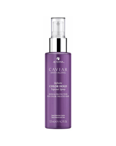 Alterna Caviar Anti-Aging Infinite Color Hold Topcoat Spray, спрей для сохранения цвета окрашенных волос с экстрактом черной икры без сульфатов, 125 мл