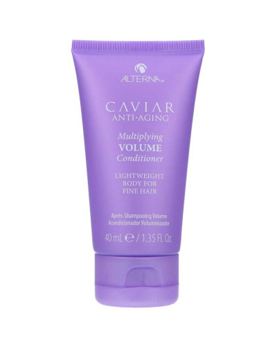 Alterna Caviar Anti-Aging Multiplying Volume Conditioner, кондиціонер для надання об'єму з екстрактом чорної ікри без сульфатів, 40 мл