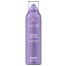 Alterna Caviar Anti-Aging Multiplying Volume Styling Mousse, мус для укладки волосся для надання об'єму з екстрактом чорної ікри без сульфатів, 232 г
