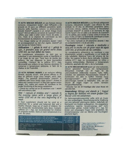 Thalgo Activ Refining Burner, актив похудения сжигатель, 30 шт