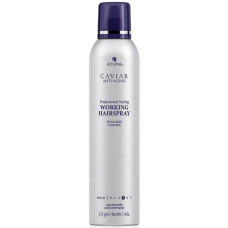 Alterna Caviar Anti-Aging Professional Styling Working Hairspray, спрей для волос с экстрактом черной икры без сульфатов, 211 мл