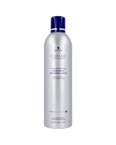 Alterna Caviar Anti-Aging Professional Styling High Hold Finishing Spray, спрей для волосся екстрасильної фіксації з екстрактом чорної ікри, 340 г