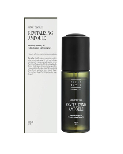 CURLY SHYLL Revitalizing Ampoule, ревіталізуюча ампула для волосся, 50 мл