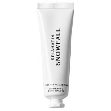 Selahatin Whitening Toothpaste Snowfall, відбілювальна зубна паста зі смаком перцевої м’яти, солодкої м’яти та ментолу, 25 мл