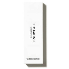 Selahatin Whitening Toothpaste Snowfall, отбеливающая зубная паста со вкусом перечной мяты, сладкой мяты и ментола, 65 мл