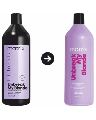 Matrix Unbreak My Blonde Shampoo, шампунь для зміцнення волосся, 1000 мл