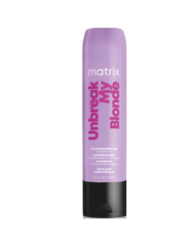 Matrix Unbreak My Blonde Conditioner, кондиционер для укрепления волос, 300 мл