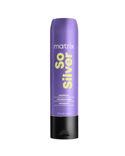 Matrix So Silver Conditioner, кондиционер для питания и придания блеска волосам оттенков блонд, 300 мл
