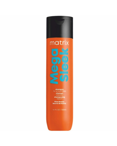 Matrix Mega Sleek Shampoo, шампунь для гладкості неслухняного волосся, 300 мл