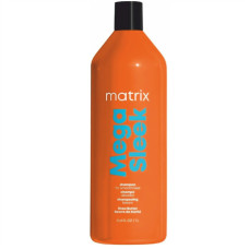 Matrix Mega Sleek Shampoo, шампунь для гладкості неслухняного волосся, 1000 мл