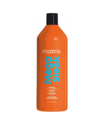 Matrix Mega Sleek Shampoo, шампунь для гладкості неслухняного волосся, 1000 мл