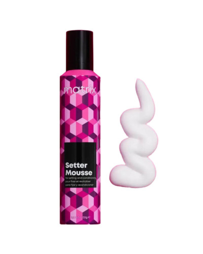 Matrix Setter Mousse, мус для фіксації форми та надання об'єму волоссю, 232 г