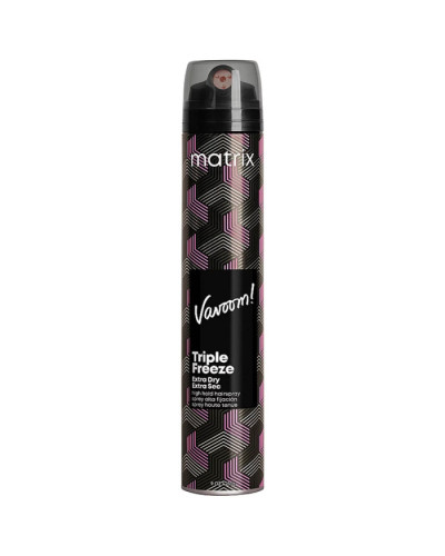 Matrix Vavoom Triple Freeze Extra Dry Spray, сухий спрей для екстрафіксації з потрійним дифузором, 300 мл
