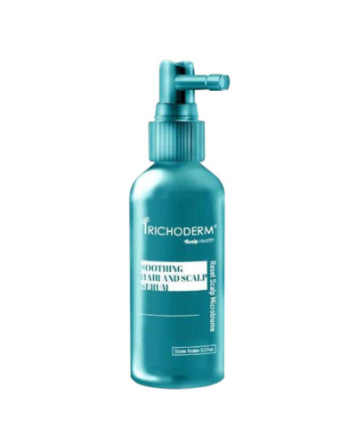 Trichoderm Scalp Soothing Serum, заспокійлива сироватка-спрей для чутливої шкіри голови, 60 мл