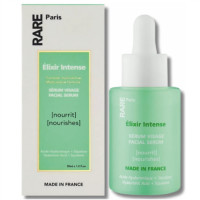 RARE Paris Élixir Intense Nourishes Facial Serum, зволожувальна сироватка для обличчя з гіалуроновою кислотою та скваланом