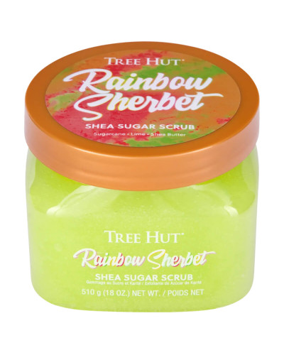Tree Hut Rainbow Sherbet Sugar Scrub, скраб для тела, 510 г