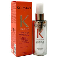 Kerastase Premiere Serum Filler Fondamental, термозахисна сироватка-філер для дисципліни та відновлення всіх типів пошкодженого волосся, 90 мл