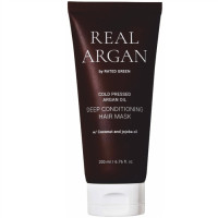 Rated Green Real Argan Deep Conditioning Hair, глибоко кондиціонувальна маска з аргановою олією, 200 мл