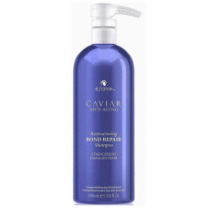 Alterna Caviar Anti-Aging Restructuring Bond Repair Shampoo back bar, реконструирующий восстановительный шампунь с экстрактом черной икры без сульфатов, 1000 мл