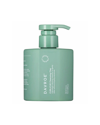DAVROE Curlicue Cleansing Clay Shampoo, детокс-шампунь із глиною, 300 мл