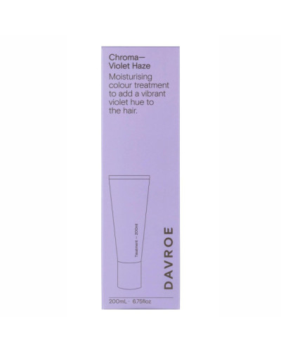 DAVROE Chroma Colour Treatments Violet Haze, тонувальний бальзам для волосся , 200 мл