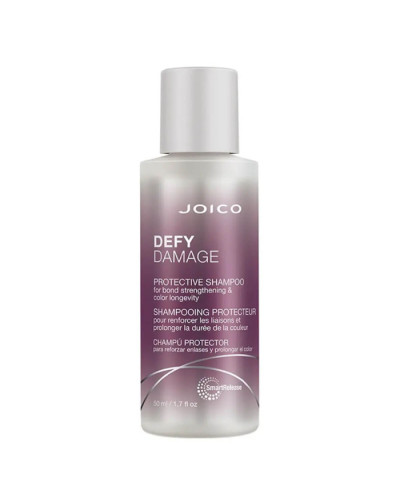 Joico Defy Damage Protective Shampoo, захисний шампунь для зміцнення дисульфідних зв’язків і стійкості кольору, 50 мл