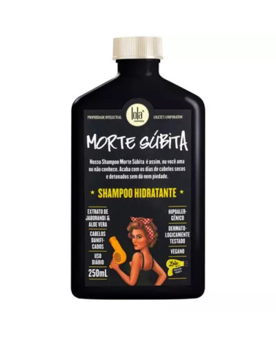 Lola from Rio Morte Subita Shampoo Hidratante, шампунь для відновлення та зволоження волосся, 250 мл