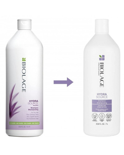 BIOLAGE Professional Hydrasource Shampoo, шампунь для зволоження сухого волосся, 1000 мл