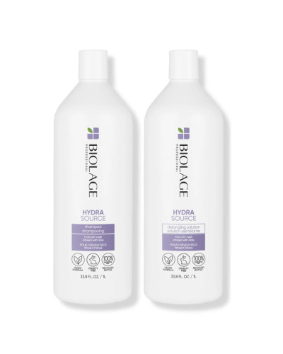 BIOLAGE Professional Hydrasource Shampoo, шампунь для зволоження сухого волосся, 1000 мл