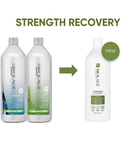 BIOLAGE Professional Strenght Recovery Conditioner, кондиціонер для зміцнення пошкодженого волосся, 1000 мл