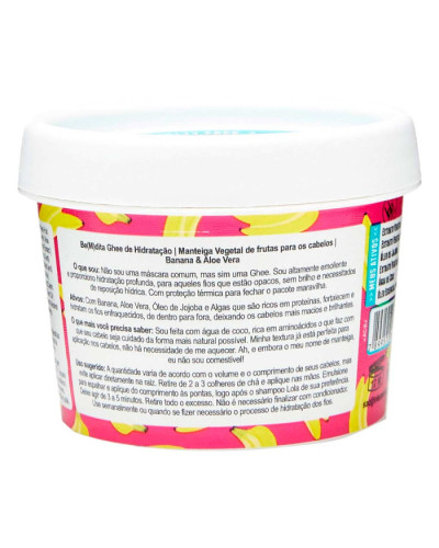 Lola from Rio Be(M)dita Ghee Hidratacao Banana E Aloe Vera Mask, маска для волосся, 100 г