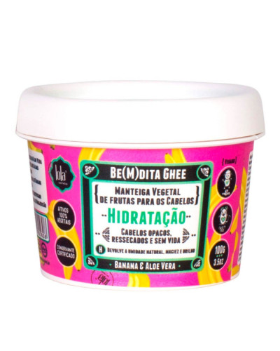Lola from Rio Be(M)dita Ghee Hidratacao Banana E Aloe Vera Mask, маска для волосся, 100 г