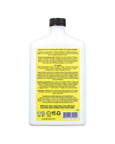 Lola from Rio Ondulados Lola INC Conditioner, кондиціонер для кучерявого волосся, 500 г