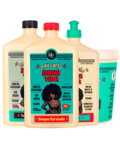 Lola from Rio Meu Cacho Minha Vida Shampoo, шампунь для відновлення кучерявого волосся, 500 мл