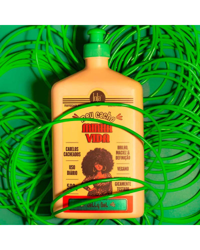 Lola from Rio Meu Cacho Minha Vida Jelly Gel, желе-гель для кучерявого волосся, 500 г