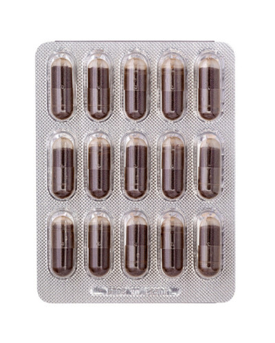 Trichoderm Anti-Grey Hair Reverse Oral Drug-Free Supplement, витаминный комплекс против седины, 60 капсул