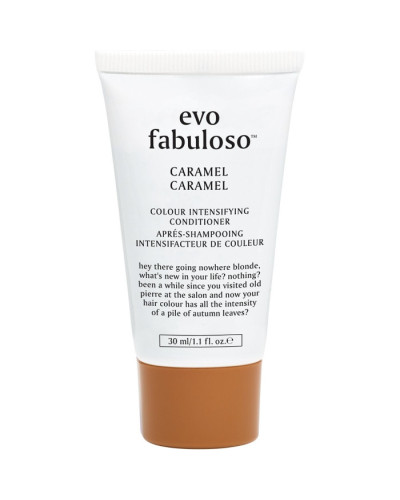 Evo Fabuloso Caramel Colour Intensifying Conditioner, тонирующий бальзам-уход карамель, 30 мл