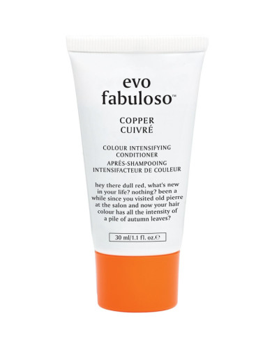 Evo Fabuloso Copper Colour Intensifying Conditioner, тонирующий бальзам-уход медь, 30 мл