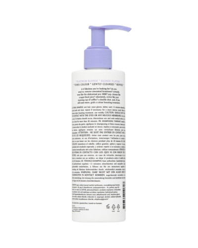 Evo Fabuloso Platinum Blonde Toning Shampoo, интенсивный тонирующий шампунь-уход платинум блонд, 30 мл