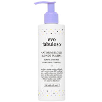 Evo Fabuloso Platinum Blonde Toning Shampoo, интенсивный тонирующий шампунь-уход платинум блонд, 250 мл