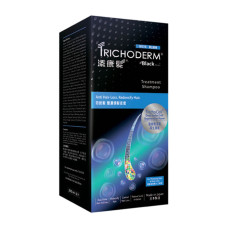 Trichoderm Black Men Shampoo, зміцнюючий шампунь для чоловіків проти випадіння волосся