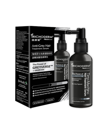 Trichoderm Anti-Grey Hair Treatment Serum, спрей для кожи головы против образования седых волос