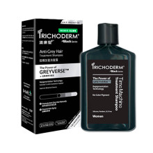 Trichoderm Anti-Grey Hair Treatment Shampoo for Women, шампунь проти утворення сивого волосся для жінок