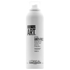 Loreal Tecni.Art Fix Anti-Frizz Force 4, Лак для волосся сильної фіксації з антистатичним ефектом, 250 мл