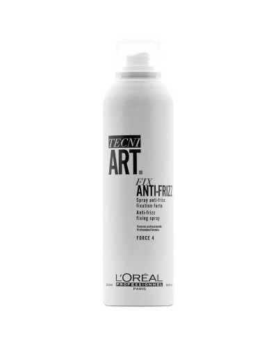 Loreal Tecni.Art Fix Anti-Frizz Force 4, Лак для волосся сильної фіксації з антистатичним ефектом, 250 мл